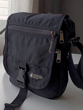 MEC Black Nylon Crossbody Bag
